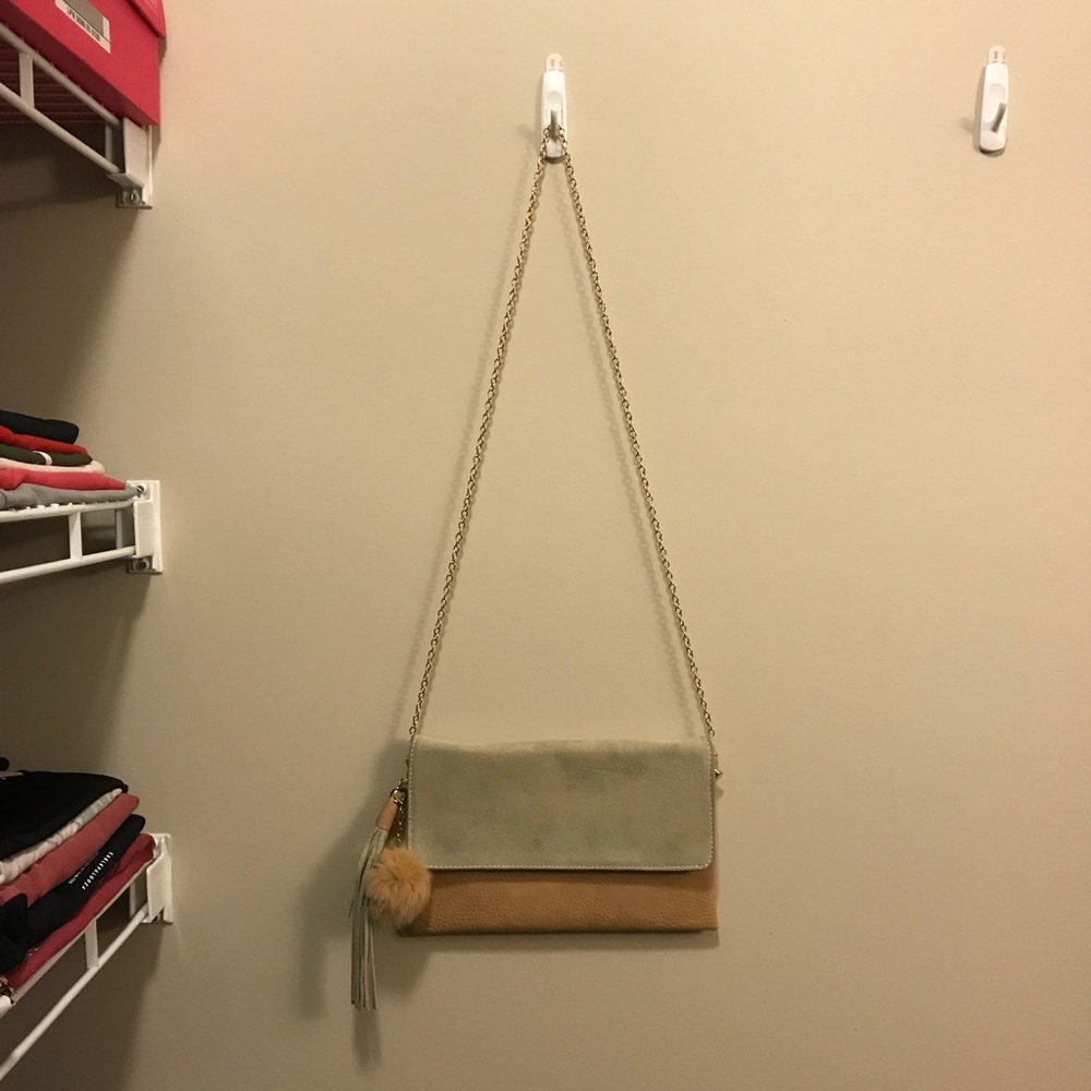 Chain strap purse